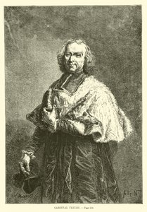 kardynał Fleury autorstwa French School