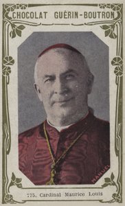 Kardynał Maurice Louis (kolorowe zdjęcie) autorstwa French School