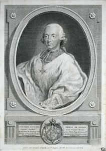 Kardynał Rohanu (1734-1803) autorstwa French School