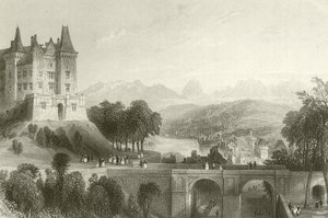 Zamek Pau, miejsce urodzenia króla Henryka IV autorstwa French School