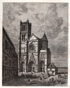 Katedra św. 1884 autorstwa French School