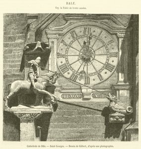 Katedra w Bale, Saint George (rycina) autorstwa French School