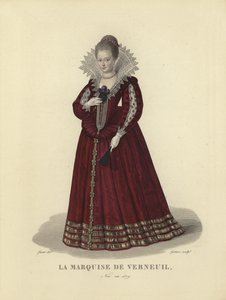 Katarzyna Henriette de Balzac dEntragues, markiza de Verneuil, kochanka króla Francji Henryka IV