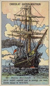 Challenger, brytyjski statek przystosowany do podjęcia wyprawy badawczej oceanograficznej autorstwa French School