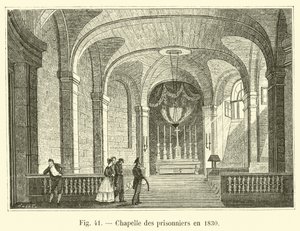 Kaplica Więźniów w 1830 r. autorstwa French School