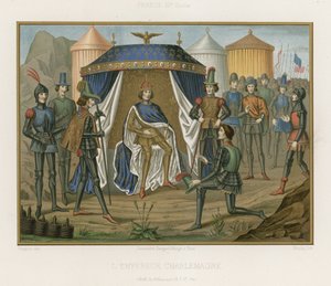 Karol Wielki; Święty Cesarz Rzymski autorstwa French School