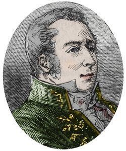 Charles Augustin (Charles-Augustin) Coulomb (1736-1806), naukowiec, inżynier, fizyk - Grawerowanie w „Sciences à la gratete de tous -physic et chimie populaires” Alexisa Clerca - Koniec XIX wieku - Kolekcja prywatna autorstwa French School
