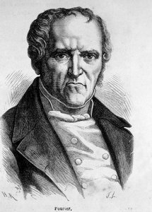 Charles Fourier (1772-1837), francuski filozof i ekonomista. autorstwa French School