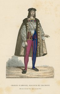 Karol II Damboise, Pan Chaumont autorstwa French School