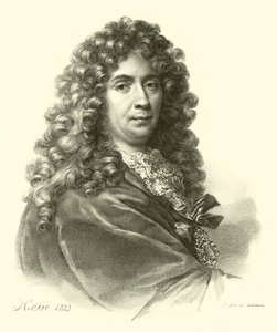 Charles Le Brun, portret (grafika) autorstwa French School