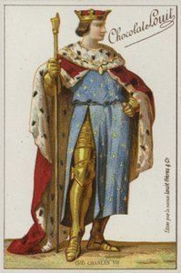 Karol VII autorstwa French School