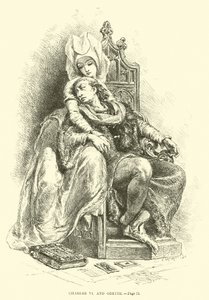 Karol VI i Odeta autorstwa French School