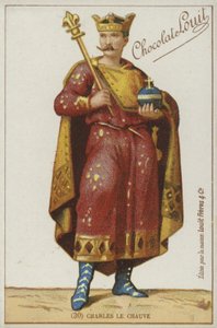 Karol Łysy autorstwa French School