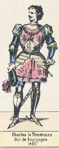 Karol Temeraire, książę Burgundii autorstwa French School