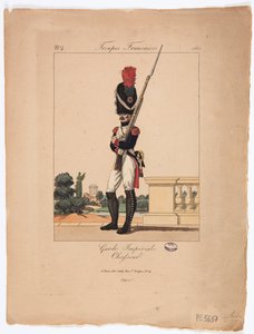 Chasseur Gwardii Cesarskiej, Oddziały Francuskie, nr. 4 autorstwa French School