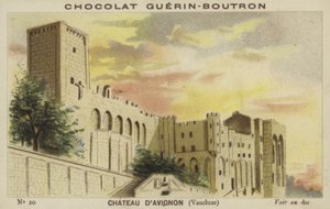 Zamek dAvignon, Vaucluse autorstwa French School