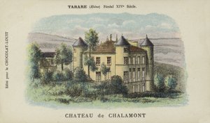 Chateau de Chalamont, Tarare, Rodan autorstwa French School