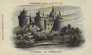 Zamek Combourg, Combourg, Manche autorstwa French School