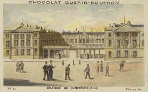 Zamek Compiegne, Oise autorstwa French School