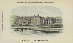 Zamek w Dampierre, Dampierre, Seine-et-Oise autorstwa French School