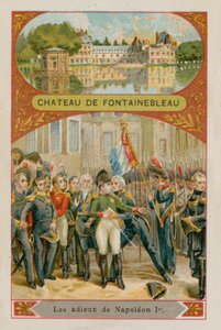 Zamek Fontainebleau autorstwa French School