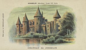 Zamek de Josselin, Josselin, Morbihan autorstwa French School