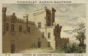 Zamek Lagrangefort, Puy-de-Dome autorstwa French School