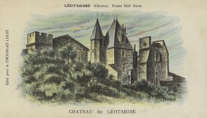 Chateau de Leotardie, Leotardie, Charente autorstwa French School