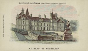 Zamek Monthorin, Louvigne-du-Desert, Ille-et-Vilaine autorstwa French School
