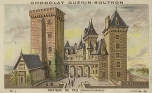 Chateau de Pau, Basses-Pireneje autorstwa French School