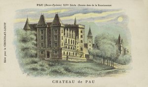 Chateau de Pau, Pau, Basses-Pyrenees autorstwa French School
