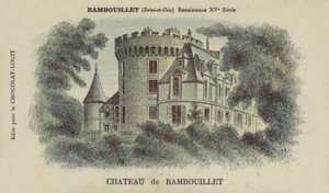 Chateau de Rambouillet, Rambouillet, Seine-et-Oise autorstwa French School