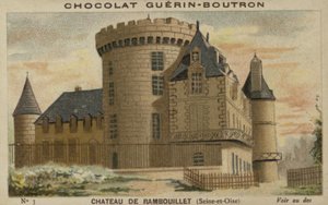 Chateau de Rambouillet, Seine-et-Oise autorstwa French School