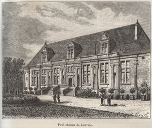 Chateau du Grand Jardin, Joinville - Haute-Marne - rycina w „La France illustree: geografia, historia, administracja statystyczna” autorstwa V.A. Słodowo-Brązowy. 1884 autorstwa French School