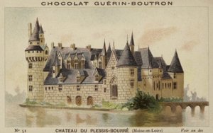 Chateau du Plessis-Bourre, Maine-et-Loire autorstwa French School