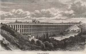 Chaumont - Haute-Marne - grawer w „La France illustrée: geografia, historia, administracja statystyczna” autorstwa V.A. Malt-Browna. 1884 autorstwa French School