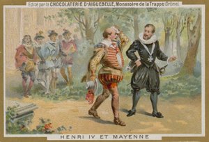 Karta handlowa Chocolat dAiguebelle autorstwa French School