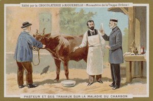 Karta handlowa Chocolat dAiguebelle autorstwa French School