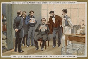 Karta handlowa Chocolat dAiguebelle autorstwa French School