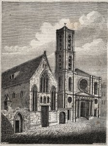 Kościół Saint-Jacques-du-Haut-Pas autorstwa French School