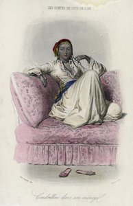 Kopciuszek w jej gospodarstwie domowym autorstwa French School
