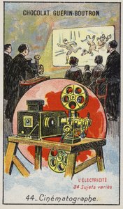 Kino (chromolitho) autorstwa French School