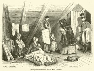 Kompozycja i rysunek M Karl Girardet (grafika) autorstwa French School