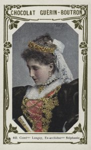 Hrabina Longay, była arcyksiężna Stephanie (kolorowe zdjęcie) autorstwa French School