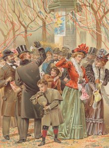 Konfetti (chromolit) autorstwa French School
