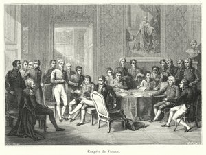Kongres Wiedeński (grafika) autorstwa French School