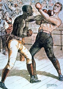 Corbett-Jackson: 61 rund za brak meczu! 1891 autorstwa French School