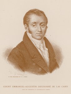 Hrabia Emmanuel-Augustin Dieudonne de las Cases autorstwa French School