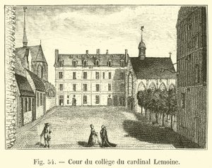 Sąd Kolegium Kardynała Lemoine autorstwa French School