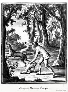 Odwaga Jacquesa Cougona, 1799 autorstwa French School